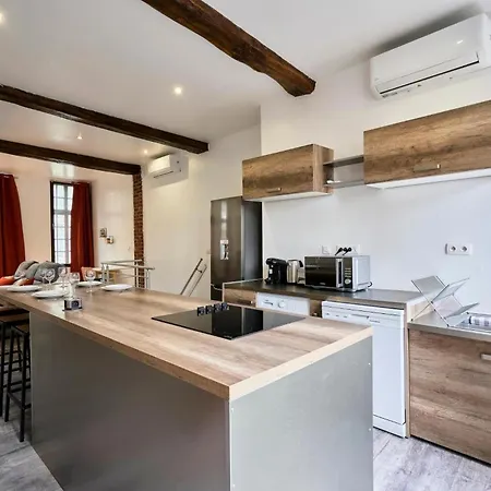 T3 Loft Moderne Grande Terrasse Centre * Douai