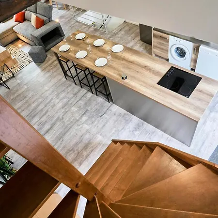 T3 Loft Moderne Grande Terrasse Centre * Douai