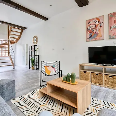 T3 Loft Moderne Grande Terrasse Centre Apartamento *