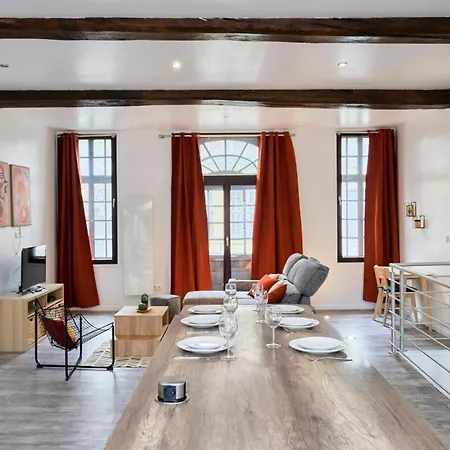 T3 Loft Moderne Grande Terrasse Centre *